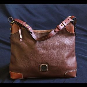 Dooney & Bourke Pebble leather Hobo bag purse